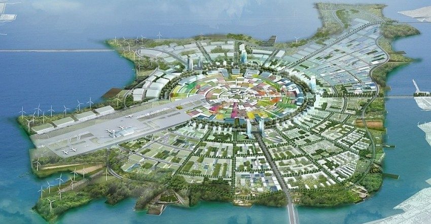 Đồ án quy hoạch Đảo Gò Găng – gắn liền sân bay Gò Găng